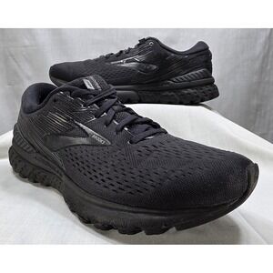 Brooks Adrenaline GTS 19 Mens Running Shoes Triple Black 11.5 Medium 1202841B071